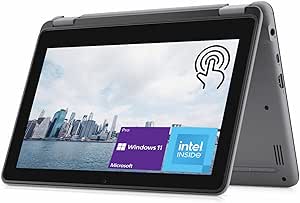 Dell Latitude 3000 Series 3140 2-in-1 Laptop, 11.6" HD Touchscreen, for Business and Student, Intel Quad-Core Pentium N200 (Beat i5-8250U), Thin & Portable, 8GB RAM, 256GB SSD, Wi-Fi 6, Windows 11 Pro