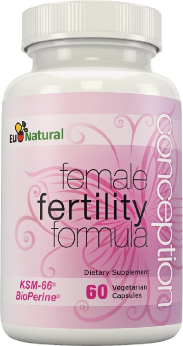 Conception Fertility Prenatal Pills with Myo-Inositol & Vitamin Blend - Extra Strength Formula for PCOS and to Restore Reproductive Health - 60 Vegetarian Soft Capsules