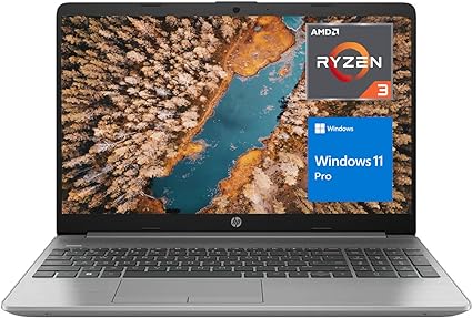 HP 255 G9 Laptop, Business and Student, 15.6" FHD Display, AMD Ryzen 3 5425U, 32GB RAM, 1TB SSD, Webcam, Numeric Keypad, Thin & Light, Wi-Fi, RJ45, HDMI, Dual-Array Mics, Windows 11 Pro