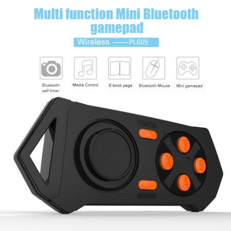 Mini Bluetooth gamepads Controller, Sokaton® Remote Controller Compatible with VR Virtual Reality Headset 3D VR Glasses with Mouse Cursor,Android IOS PC for iPhone Samsung HTC