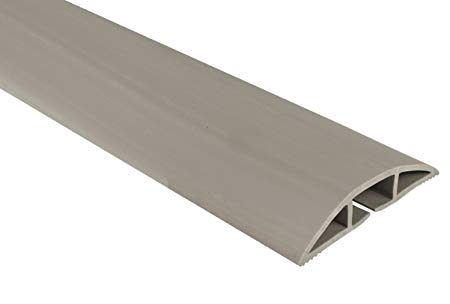 Floor Cable Cover Grey, Cable Protection Grey, Cable Tidy Grey 0.3m, 0.5m, 1m, 1.8m, 2m, 3m, 4m, 5m, 6m, 7m, 8m, 9m (9m)