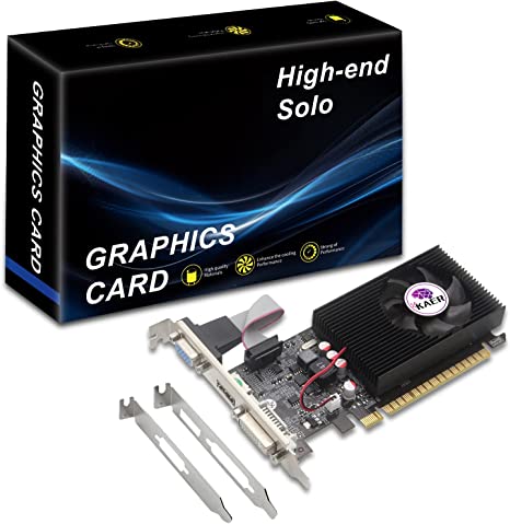 KAER GT 730 Graphics Card, 4GB DDR3, DirectX 11 128 Bit, VGA/DVI-D/HDMI, PCI Express 2.0 x 16, Nvidia Video Card, Computer GPU