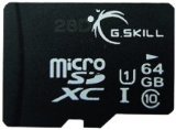GSkill 64GB Micro SDXC Flash Memory Card FF-TSDXC64GN-U1