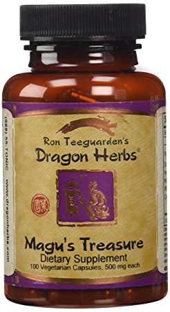 Dragon Herbs Magu's Treasure -- 500 mg - 100 Vegetarian Capsules