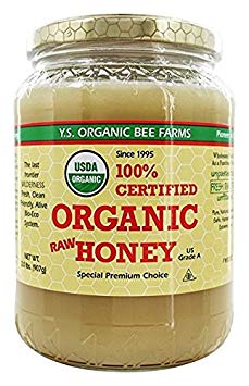 YS Organic Bee Farms CERTIFIED ORGANIC RAW HONEY 100% 1Pack (32 oz Each ) Rgklsw