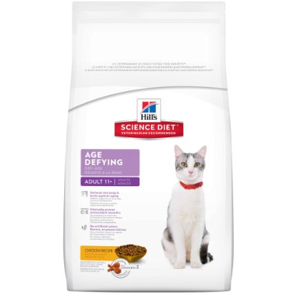 Hill's Science Diet Age Defying Adult 11  Dry Cat Food Bag