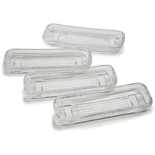 Norpro Glass Corn Dishes - Set of 4