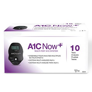 PTS Diagnostics A1C Now  Multi-Test Blood Glucose Monitor (Plus 10)