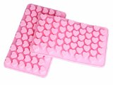 TLT Silicone Mini Heart Shape Ice Cube Candy Chocolate Mold MJ008 Pack of 2