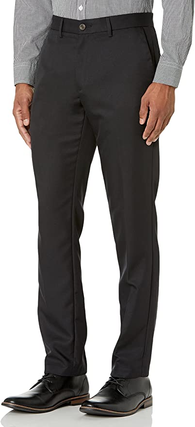 Amazon Essentials Men's Slim-Fit Flat-Front Dress Pant