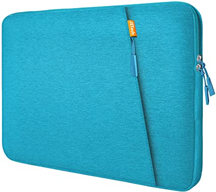 JETech Laptop Sleeve Compatible for 13.3-Inch Notebook Tablet iPad Tab, Compatible with 13" MacBook Pro and MacBook Air,Waterproof Shock Resistant Bag Case with Accessory Pocket, Blue