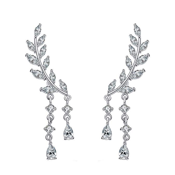 Stud Earrings Earrings for Girls Fashion Jewelry Cubic Zirconia Halo Earrings for Women Men