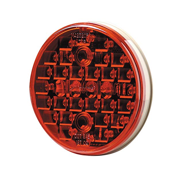 Maxxima M42320R 32 LED Red 4" Round Stop/Tail/Turn Light