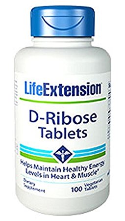 Life Extension D-Ribrose 100 Vegetarian Tablets