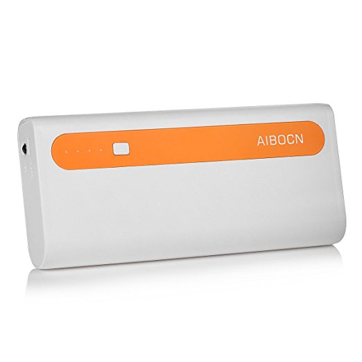 Aibocn Power Bank 10000mAh Portable External Battery Charger for Apple Phone iPad Samsung Galaxy Tablets and More