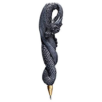 Design Toscano Gargoyles and Dragons Dermott Sculptural Pen
