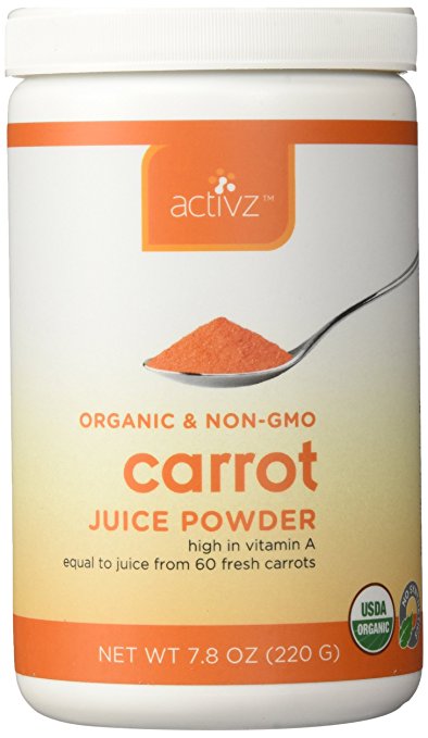 Activz - Organic Carrot Juice Powder - 7.8 oz.