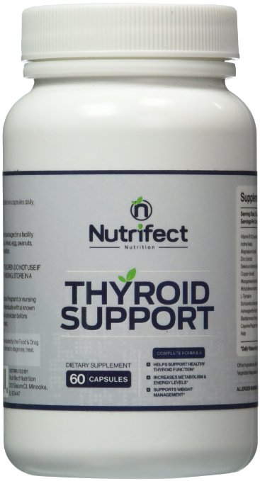 Premium Thyroid Supplements - Complete Formula to Help Weight Loss & Improve Energy with Iodine, Bladderwrack, Kelp, B12 & More. Best Thyroid Support for Hypothyroidism & Armour Thyroid