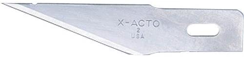 X-ACTO #2 Blade, Large, Fine Point Blade (X202)