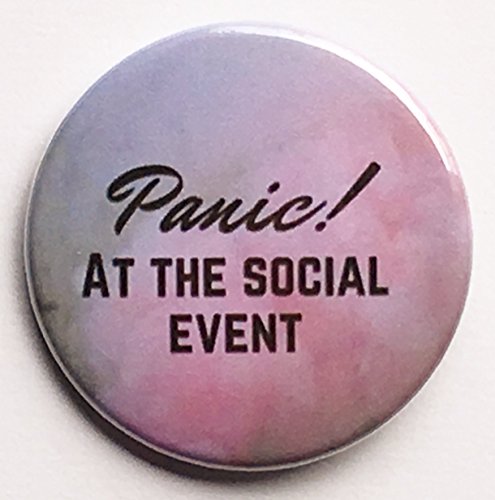 P!ATD Panic! At The Social Event 1.75 Inch Pinback Button