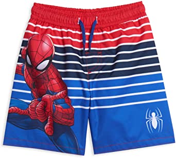 Marvel Avengers Spider-Man Swim Trunks Bathing Suit