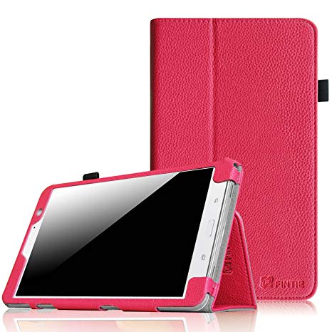 Fintie Samsung Galaxy Tab Pro 8.4 Folio Case - Slim Fit Leather Cover for Tab Pro 8.4-inch Tablet with Auto Sleep/Wake Feature, Magenta