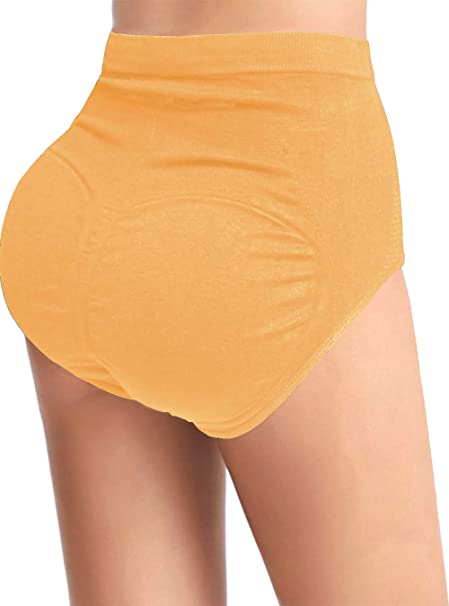 Sliot Women Pads Underwear Butt Lifter Padded Panties High Waist Hip Enhancer Shapewear Tummy Control Briefs Seamless