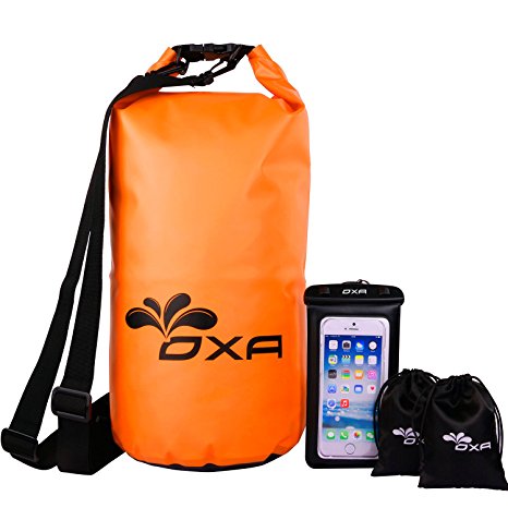 20L Waterproof Dry Bag, OXA Roll Top Closure Dry Bag Sack with Dual Shoulder Straps for Kayaking Boating Camping