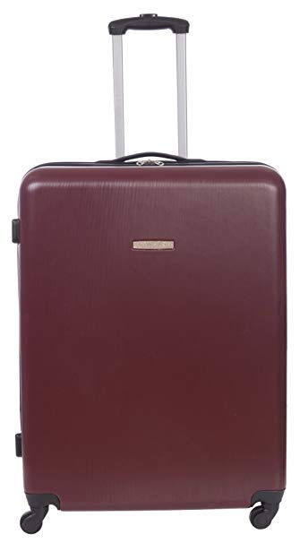 Renwick 29 Inch Hardside Lightweight Luggage Spinner Suitcase Burgundy