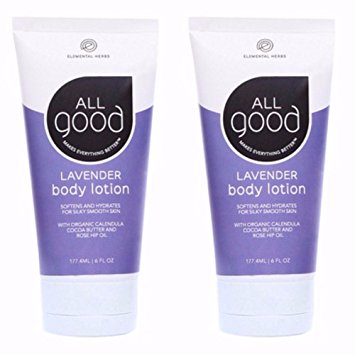 All Good Lavender Lotion -2 Pack