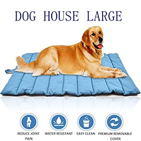Elite Oversize Waterproof Pet Bed Mats Cover for Cat&Dog-Outdoor Cooling Pet Bed for Large Dog or Puppy