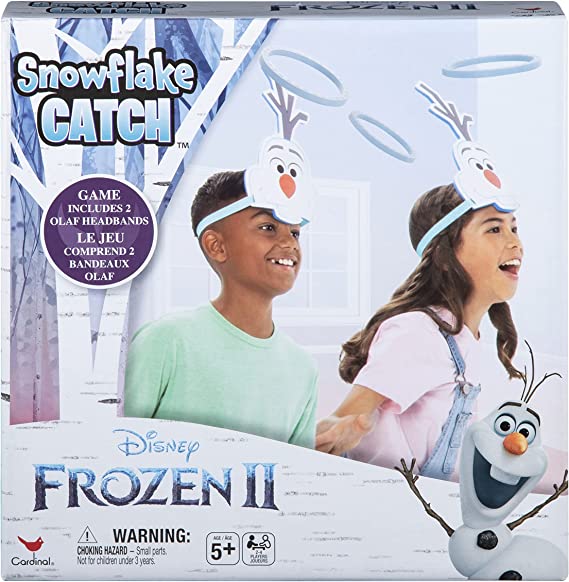 Disney Frozen 2 Up & Active Olaf Snowflake Catch Game for Kids & Families