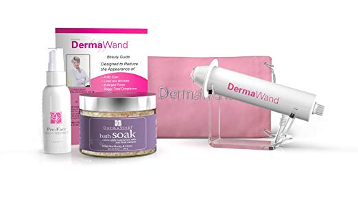 DermaWand with Preface & Bath Salts - Improves Appearance Wrinkles