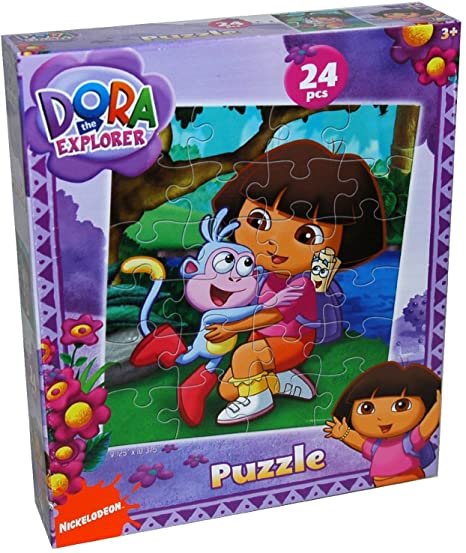 Dora the Explorer 24-Piece Jigsaw Puzzle, Styles Vary