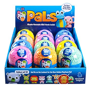 Educational Insights 1970 Playfoam Pals, Set of 12