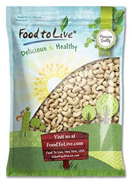 Food to Live Cashews (Raw, Large) (10 Pounds)