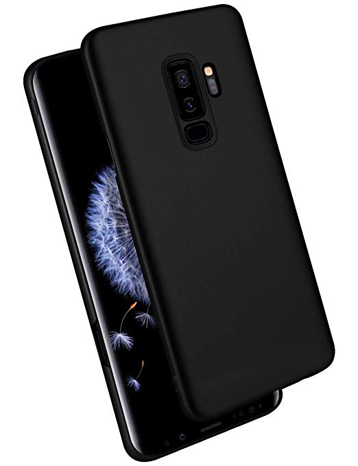 GOOSPERY Galaxy S9 Plus Case Ultra Thin Hard PC Defender Phone Cover [Slim Fit] for Samsung Galaxy S9 Plus (Matte Black) S9P-UTPC-BLK