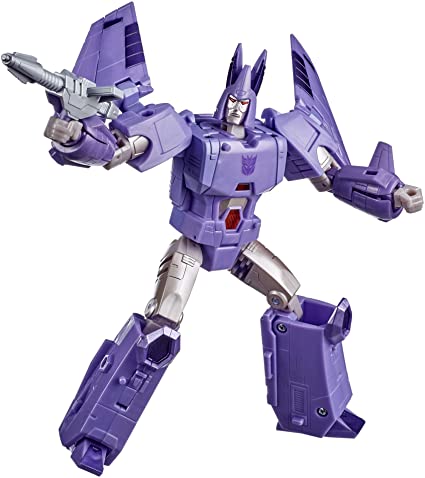 Transformers Toys Generations War for Cybertron: Kingdom Voyager WFC-K9 Cyclonus Action Figure - Kids Ages 8 and Up, 7-inch