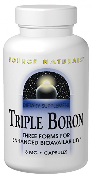 Triple Boron by Source Naturals - 200 capsule