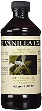 Bakto Flavors Pure Madagascar Vanilla Extract - 8 OZ