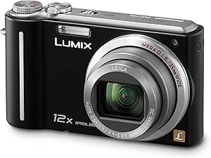 Panasonic Lumix DMC-ZS1 10MP Digital Camera with 12x Wide Angle MEGA Optical Image Stabilized Zoom and 2.7 inch LCD (Black)