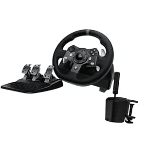 Logitech G920 Driving Force Racing Wheel   RS Shifter & Handbrake Bundle - Xbox X|S/Xbox One/PC