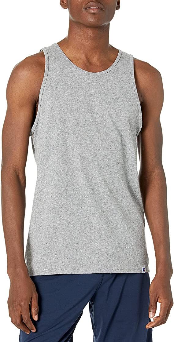 Russell Athletic Mens Cotton Performance Tank Top T-Shirt