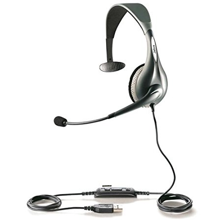 Jabra UC VOICE 150 MS Mono Lync Optimized Corded Headset for Softphone