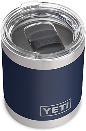 YETI Rambler 10 oz Lowball, Vacuum Insulated, Stainless Steel with MagSlider Lid