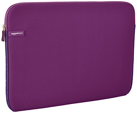 AmazonBasics 17.3-Inch Laptop Sleeve - Purple