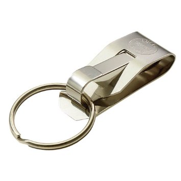 Lucky Line Products Secure-A-Key Clip-On Key Hook Silver 40401