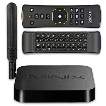 MINIX NEO X8-H Plus Android TV Box with NEO A2 Lite 2.4GHz Wireless Mouse   ARM Cortex-A9 Quad-Core CPU   Mali-450 Octo-Core GPU   2GB DDR3 RAM   16GB eMMC   Dual-Band Wi-Fi 802.11n   Support 4K Ultra HD Video Play Back   Androrid 4.4 OS   XBMC MINIX EDITION [By Authorized Dealer Also Popular]