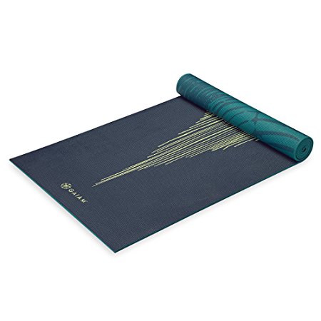 Gaiam Print Premium Reversible Yoga Mats