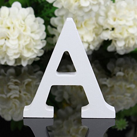 Norbi Wooden Wall Letters Numbers Wedding Nursery Home Decoration Present